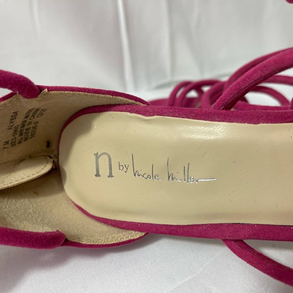 Hot pink women’s heels